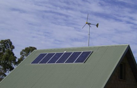 ветрогенератор и фотомодули